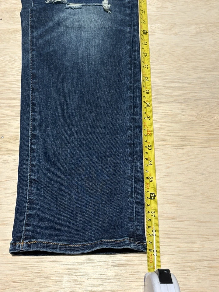 Pantalones de mezclilla para hombre American Eagle Airflex originales Bootcut azules talla 40x30 Foto 2 de 4