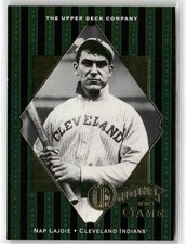 2001 UPPER DECK HALL OF FAMERS #60 NAP LAJOIE CLEVELAND INDIANS