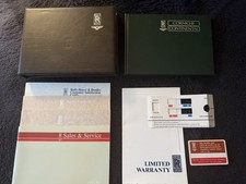 Rolls-Royce Bentley Corniche II 1986 1987 Owners Manual Handbook Set TSD4616 OEM