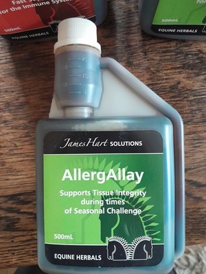 James Hart Solutons / Allerg Allay  500ml Equine Herbals Pferde
