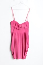 Bloose Womens Strappy Mini Dress - Pink - Size Medium M (A32)