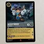Mickey Mouse 186/204 Disney Lorcana The First Chapter Regular Rare Card NM