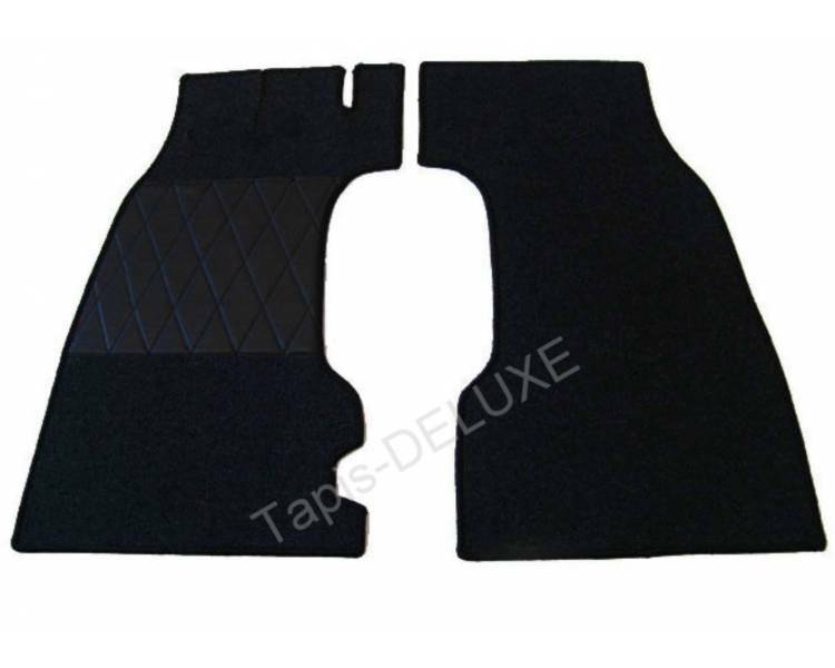 Surtapis Fiat 850 Spider haut de gamme style rétro en velours