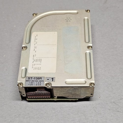 Seagate ST-138R 30MB 5.25" Hard Drive with SCSI Controller Card and IDE Cable - Picture 7 of 14