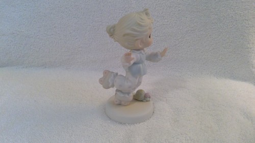 Vintage 1989 Precious Moments #521280 "Happy Trip" (Flame) Suspended 1994 IOB - 第 3/6 張圖片