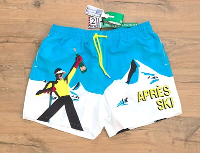 NEU MIT ETIKETT MC2 SAINT BARTH APRES SKI LTD ED BADESHORTS GRÖSSE XL UVP 139,00 £ AUSVERKAUFT!!