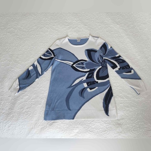 Chico's Floral Sweater | Chico 0 | S |
