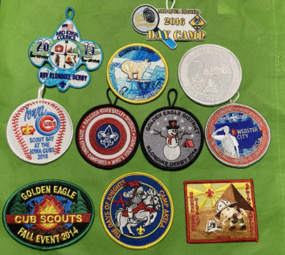 Cub/Boy Scout Mid-Iowa Council Activity Patches