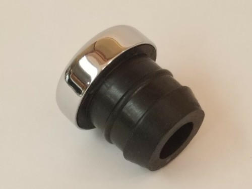 Big Dog Motorcycles Chrome Oil Tank Fill Cap Plug (push in) - 1999-2004 - Picture 3 of 3