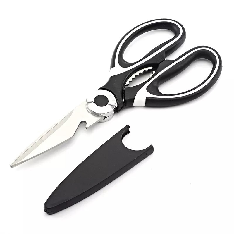 Stainless Steel Kitchen Scissors Set Multi Purpose Heavy Duty