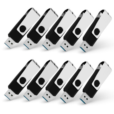 Kootion High Speed USB 3.0 10pcs 16GB Metal Anti-skid Flash Drive External Drive