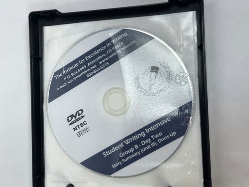 Institute for Excellence IEW Student Writing Intensive Group B DVD Set - Foto 5 di 7
