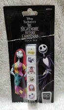 New Disney The Nightmare Before Christmas Dice Set Damaged Packaging 