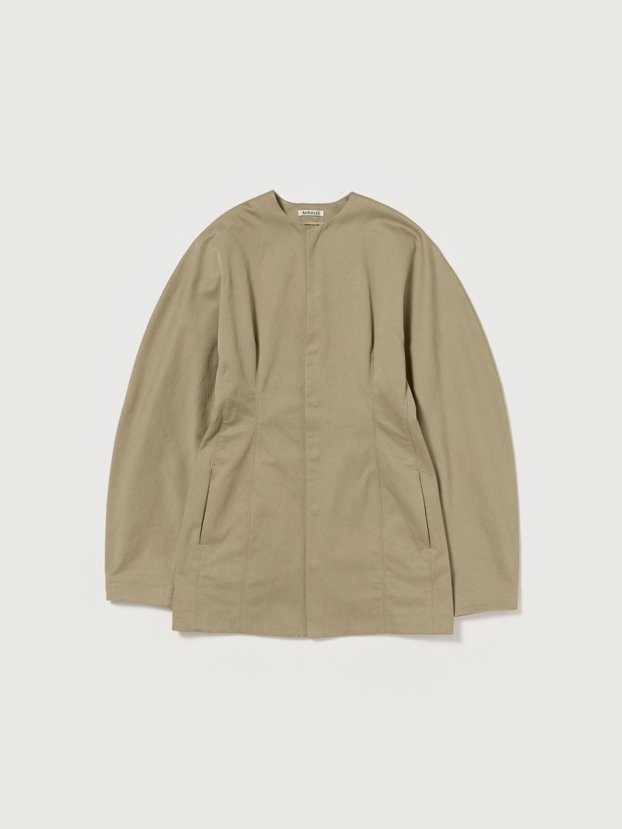 ASK availability First)AURALEE WASHED FINX CHINO HALF COAT new | eBay