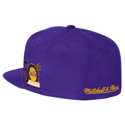 Mitchell & Ness LA Los Angeles Lakers HWC 50th Anniversary Side
