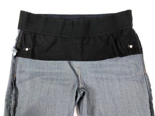 Pantalones de mezclilla DEMOCRACY "Ab"solution Booty Lift Indigo planeador talla 8 #B176BBEA - Imagen 12 de 16