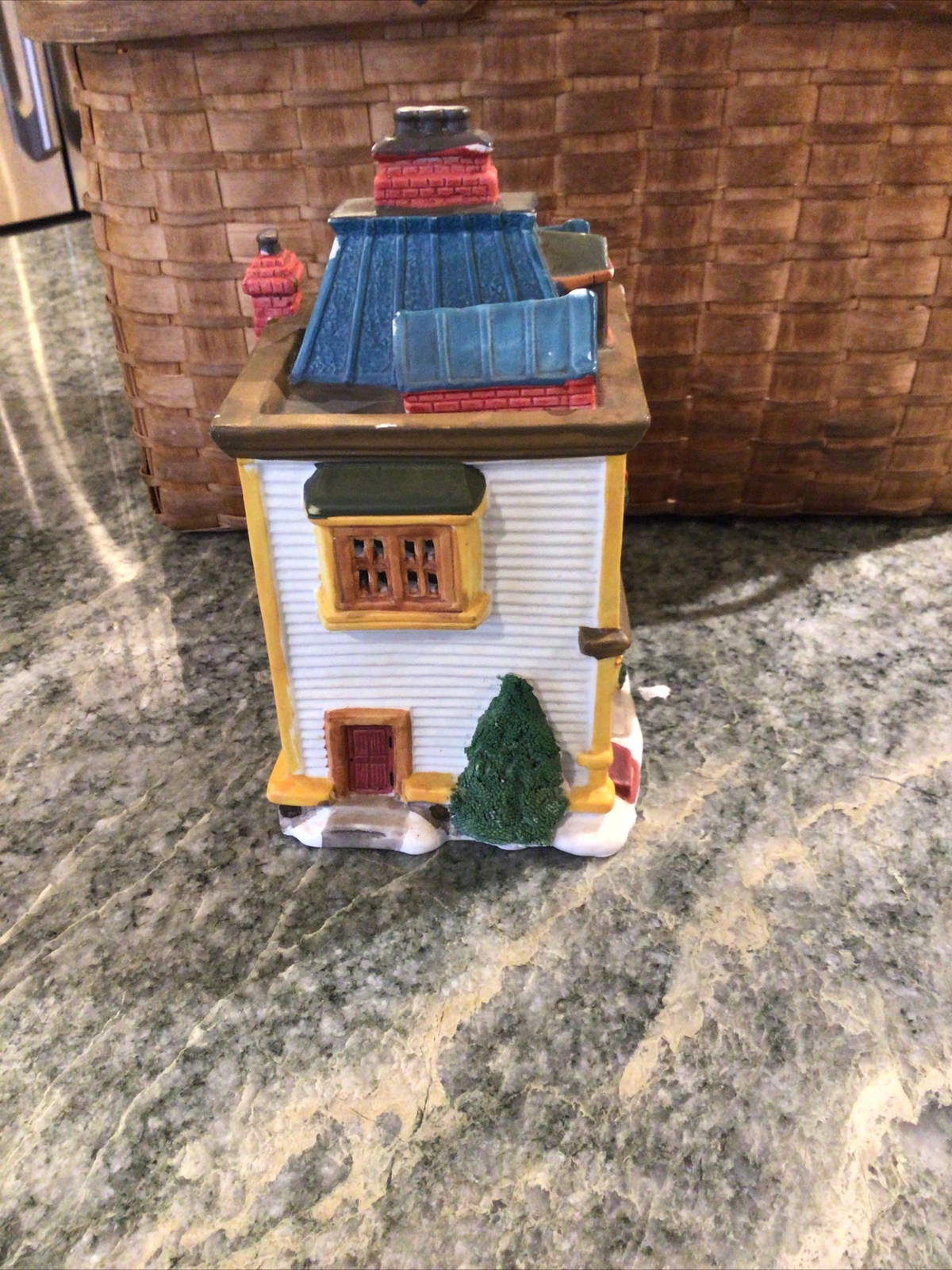 LEMAX Dickensvale Collectables 1992 Porcelain Post Office/Barber Shop