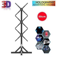 50cm WIFI 3D Holographic Projector 576 LED Fan Hologram Player Advertising Kits