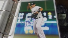 Derek Dietrich Miami Marlins Signed 8x10 Photo COA   