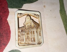 Antique WWII German Tinnie Badge City War Relief Fund Alt-Flensburger Haus
