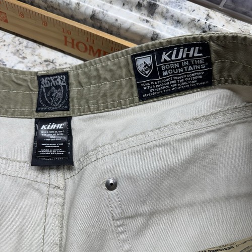 Pantaloni da trekking KUHL OutKast uomo taglia 36x32 outdoor verde tinta patina vintage - Foto 4 di 14