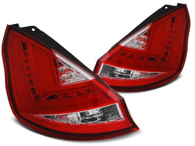 Stopuri for Ford Fiesta MK7 08-12 Red LED alb BAR LTI Interior TUNING LDFO45