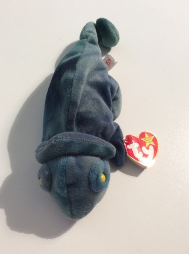 Ty Rainbow the Chameleon Beanie Baby with Tag - 1997 - Retired - Mint! - Picture 2 of 6