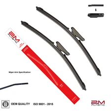 Front Wiper Blades For MINI COOPER R55 R56 R57 2013 2014 2015 18" 19" OE Quality