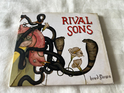 Rival Sons - Head Down CD 2012 Earache Digisleeve Import SIGNED Card OOP RARE