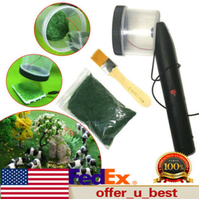 Handheld Static Grass Flock Applicator Strong Power Advanced Flocking Scenery