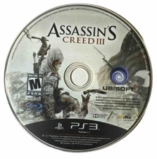 Assassin's Creed III - Sony PlayStation 3 - PS3 - *Disc Only* *Black Label*