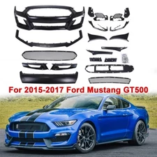 New Front Bumper Cover Kit For Ford Mustang GT500 2015 2016 2017