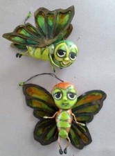 Cloth Folk Art Doll Paper Pattern "Butterfly Ornaments" By Susan Barmore