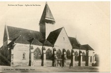 CARTE POSTALE AUBE // ENVIRONS DE TROYES EGLISE DE SAINTE SAVINE