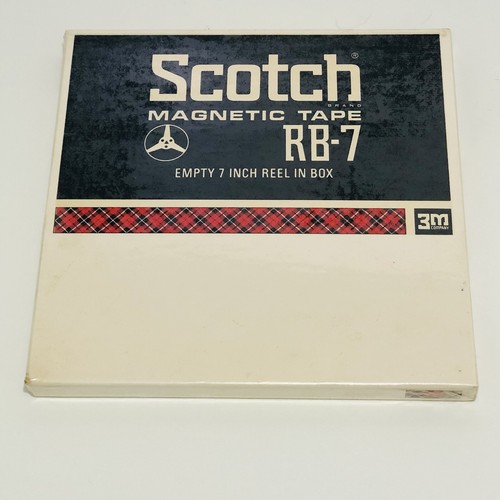 Scotch RB-7 7' Empty Reel NOS New Sealed Reel