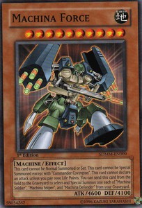 Machina Force - SDMM-EN009 - Common - 1st Edition x3 - Lightly Played