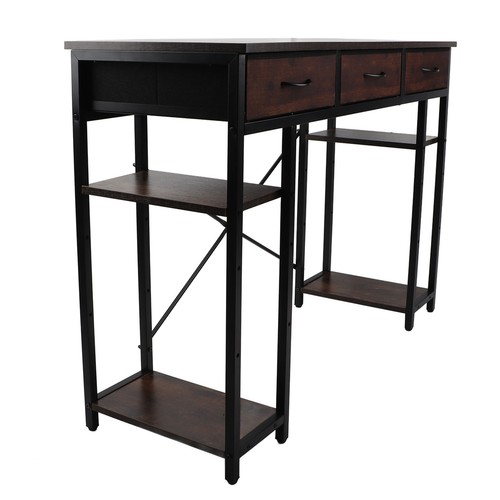 Versatile Office Desk with Drawer for Gaming Study and Writing - Picture 15 of 21