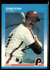 1987 Fleer Glossy - #173 Greg Gross