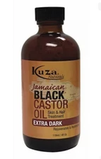 castor oil￼ Kuza  Naturals Extra Dark Black Jamaican 4oz
