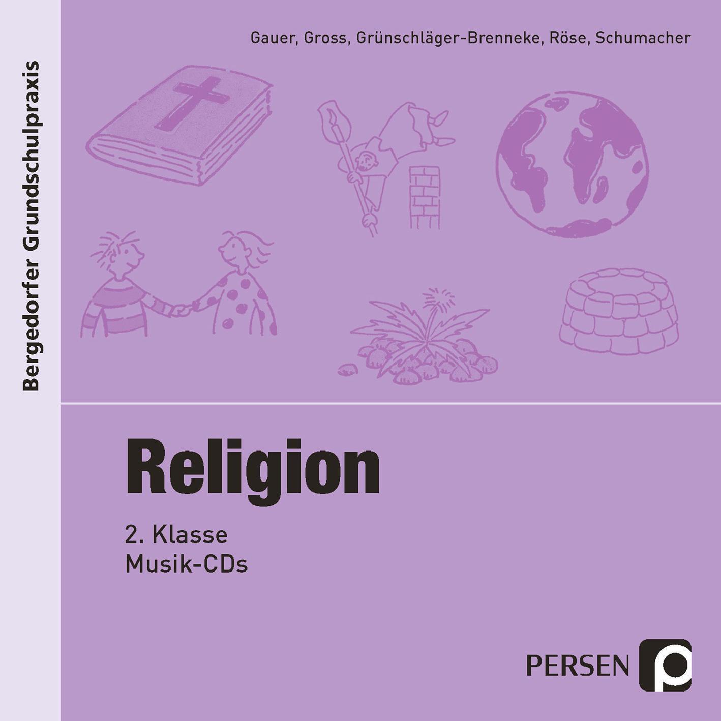 Thumbnail - Religion - 2. Klasse, Musik-cd | Gauer (u. A.) | Audio-cd | 4 S. |