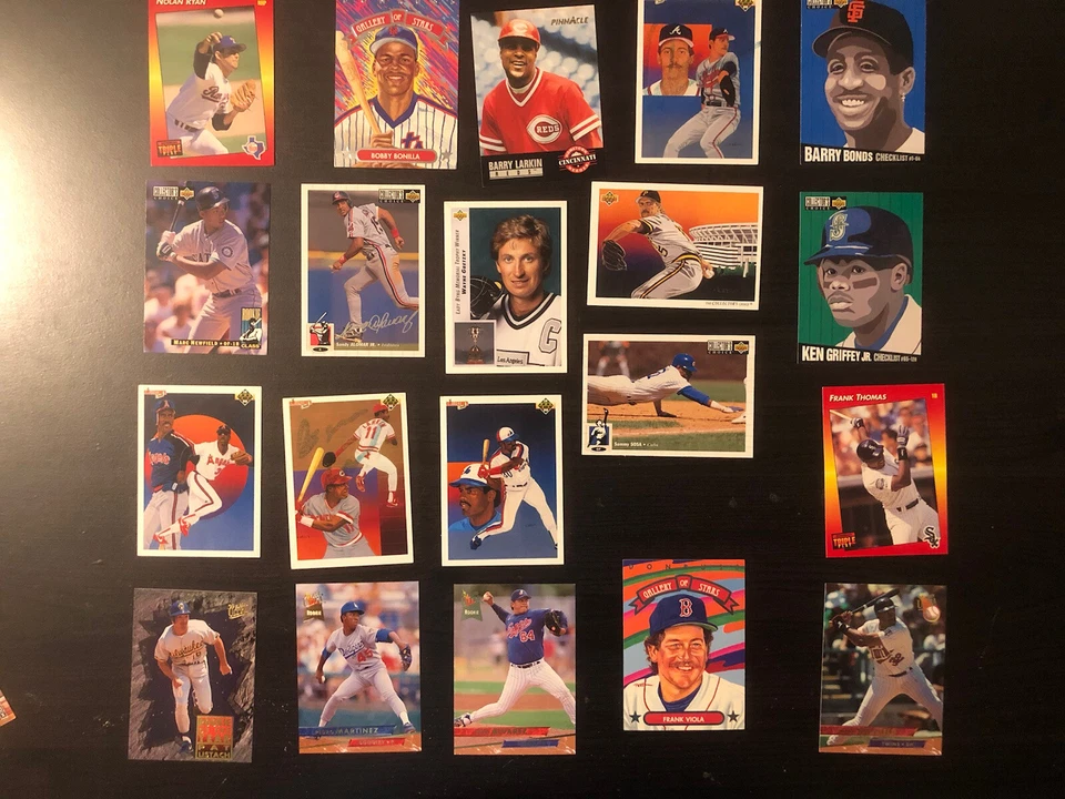 Gran Lote 1600+ Tarjetas Deportivas Años 90 NBA, MLB, NCAA, NFL, NHL PATIO, All Stars, Rookies Foto 4 de 4