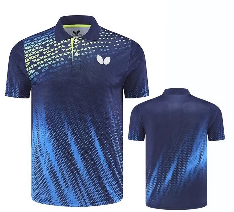 Prendas para el torso deportivas para adultos y niños Ropa deportiva Ropa de bádminton Tenis de mesa Camisetas Foto 4 de 4