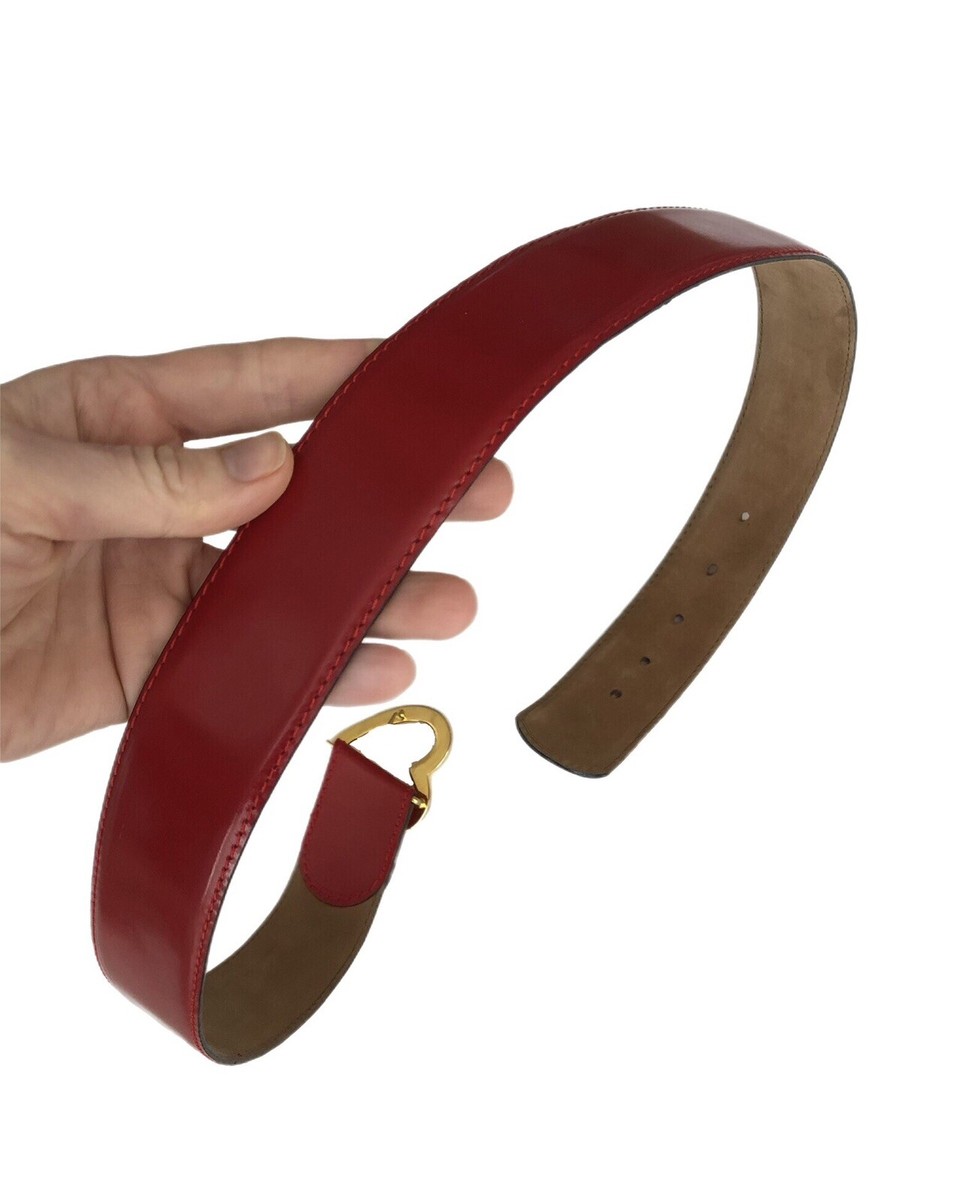 MOSCHINO redwall モスキーノ　レザーベルト　ヴィンテージ MOSCHINO redwall モスキーノレザーベルトヴィンテージ