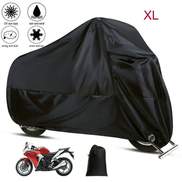 Oxford Moto Motorcycle Bike Rainex Outdoor Cover With Top Box L eBay