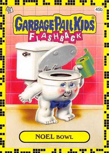 GARBAGE PAIL KIDS 2011 FLASHBACK SERIES 2 PICK-A-CARD YELLOW BASE STICKERS TOPPS - Picture 180 of 321