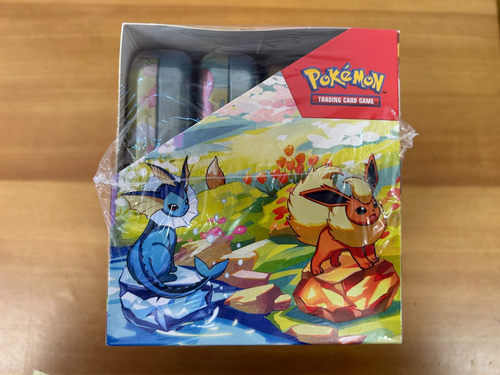 Pokemon Prismatic Evolutions Mini TIn Display SV 8.5 Sealed English New - Photo 2 sur 6