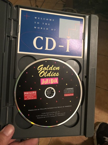 Philips Golden Oldies Jukebox CD-I An Interactive Music Video Experience CD Long - Picture 3 of 3