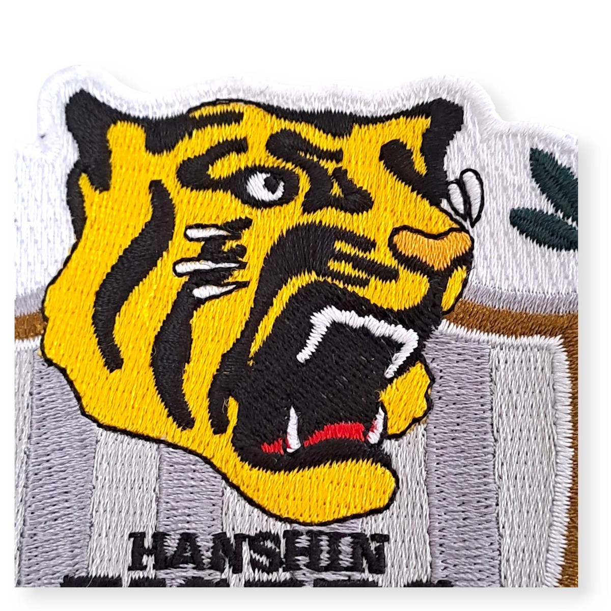 Hanshin Tigers Embroidered Iron On Patch 2015 80th Wappen Mascot