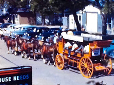 8mm Film 1942 Cozad Hay Day 1940s Home Movie Nebraska Parade Cars Floats People