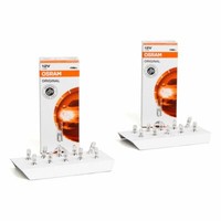 20X Osram 2721 Halogenlampe GlüHlampe W1,2W Original Line 12V 1,2W W2X4.6D